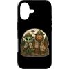 Disclosure Humor Sasquatch Aliens UAP Ki Custodia per iPhone 17 Bigfoot Alien Forest Ranger Friends - Divertente esploratore di Cryptid