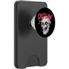 Dark Fantasy Art Teschio Fuorilegge Rosso Occhi Stella Gotica PopSockets PopWallet per MagSafe