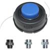 PEGGYLIN Testina di Ricambio for decespugliatore Adatta for Husqvarna T35 135R 143R II 232R 233R 233RJ 235F 235FR 235R 236R 241R 243R 253R 323L 323LD 323R II