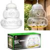 CKB LTD Confezione da 2 trappole in plastica per vespe, grandi raccoglitori per miele, bottiglia da appendere, per insetti e calabroni, per interni ed esterni, giardino, controllo dei parassiti