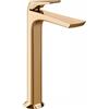 GESSI Miscelatore Lavabo Alto Gessi Ventaglio 72004 Senza Scarico - Warm Bronze PVD