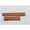 Kaufmann Bracciale In Pelle 20 mm Marrone Con Chiusura A Spina 18 mm