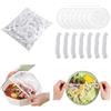 GTDOOCE Pellicola Alimenti,Sacchetti Trasparenti per Alimenti,300 Pezzi Pellicola Trasparente Alimentare,Pellicola Fresca di Conservazione,Sacchetti Alimenti Conservazione Elastico