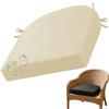 MCNDSI Cuscini per Sedie Antiscivolo con Lacci, Cuscini a Ferro di Cavallo Impermeabili 40x40/45x45/50x50 cm per Esterno Giardino e Arredamento Casa(#19,48x48x5cm)