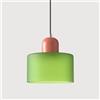 ZHNPJE Lampada a Sospensione Moderna Art Déco - Lampada a Sospensione Macaron per Soggiorno, Camera da Letto, Cucina, Ristorante e Bar (Verde 3)