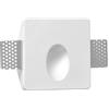 B·LED BARCELONA LED BARCELONA LED Applique da Parete da Incasso in Gesso 100x100mm Bianco Trimless LED 1W 2700K Luce Calda, Lampada Integrata in Gesso e, Design Classico Moderno di Lusso per Interni