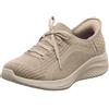 Skechers Donna Ultra Flex 3.0 Brilliant Path Slip-In ALLENATRICE, Taupe Knit/Trim, 36 EU