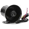 KIMISS 12V 20W Sirena per auto, 3 toni Altoparlante a tromba Altoparlante per moto elettronico Megafono Veicolo Allarme Allarme Sirena Ambulanza