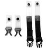 Leatt 3.5, 4.5, 5.5 E 6.5 Ricambio per Neck Brace, Unisex - Adulto, Black, Taglia Unica