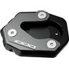 BXCTDNFB Per KAWASAKI Per Versys 1100 1000 1000SE 1100SE Per 250x300 Accessori Moto Cavalletto Laterale Piede Estensione Pad Piastra(Grey 1000)