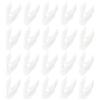 EMSea 20 clip di plastica per passaruota anteriore e posteriore per paraurti anteriore e posteriore, LR082683, compatibili con Land Rover Defender L663