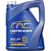 MANNOL Olio motore Defender 10W-40 5 L Compatibilità con RENAULT Clio 3 Hatchback BR0/1, CR0/1 Clio 2 BB0/1/2, CB0/1/2 Clio 4 Hatchback BH, PEUGEOT 206 2 volumi/Coda spiovente 2A/C, VW