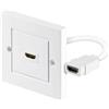 Goobay HDMI Adattatore [1x Presa HDMI - 1x Presa HDMI] Bianco [51722]