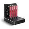 AXAGON Docking station Axagon ADSA-M2C44 USB4 per 4 SSD M2 Nero [AIAXNOADSAM2C44]