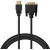 SAVIO Cavo Savio CL-212 19 Hdmi maschio DVI 18+1 maschio 1.8m Nero [AKSAOKVSAVCL212]