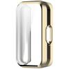 BBASILIYSD Custodia in vetro temperato per Samsung Galaxy Fit 3 Samrt Watch Strap copertura completa Fit3 Protector Bumper Schermo protettivo