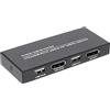 Uinfhyknd Switch KVM DisplayPort 4K@60Hz DP USB Switch per 2 computer Share tastiera mouse stampante e monitor Ultra HD