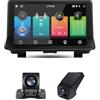 Generico Touchscreen da 9 per Audi Q3 1 8U (2011-2018) Autoradio Android 13 con Carplay, Android Auto, GPS, Bluetooth 5.0, telecamera posteriore, DVR, 4G, WiFi, EQ, FM, RDS, DAB+ (NF-2)