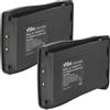 vhbw 2x batteria compatibile con Retevis H777 radio (1500mAh, 3,7V, Li-Ion)