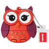 Garrulax Pendrive, USB Chiavette 8GB / 16GB / 32GB Premium Impermeabile Cute Animale in silicone ad alta velocità USB 2.0 dati, unità di memoria flash Penna Disk Pen Drive