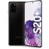 Samsung Galaxy S20+ Smartphone, 5G, Display 6.7 Dynamic AMOLED 2X, 4 Fotocamere Posteriori, 128 GB Espandibili, RAM 12 GB, Batteria 4500 mAh, Hybrid SIM/eSIM, Nero