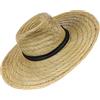 ULDIGI Cappello da Spiaggia Estivo da Uomo in Paglia a Larga Protezione UV, Cappello Parasole Casual Leggero e Traspirante, per Vacanze, Escursioni e attività all'Aperto