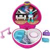 Mattel Polly Pocket Mini Cofanetto Campeggio di Shani, con una Bambola, Giocattolo per Bambini 4+ Anni, FWN41