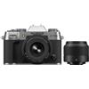 Fujifilm X-T50 + 16-50 mm + XC 35 mm f/2.0 argento"