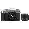 Fujifilm X-T50 + XC 15-45 mm + XC 35 mm f/2.0 argento"
