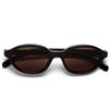Retrosuperfuture Occhiali da Sole RetroSuperFuture X Maison Margiela MM6 Lunettes 2 Noires et Marron 0PK
