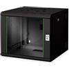 DIGITUS Armadio di rete a parete Unique 19' 9U rack 600x600 DN-19 09-U-3-SW