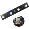 Per Metallo Per for interruttore a Pedale per for midi 4 Pulsanti Ricaricabile