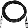 Omnitronic 3022519C Cavo adattatore XLR [1x XLR Plug 3 Poly - 1x Jack Plug 6,3 m