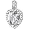 Brosway Charm Donna in Argento e Infinite White con Simbolo Cuore | Collezione Fancy - FIW163
