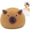 Generic Spugna da bagno - Spugna esfoliante Capybara, morbida spugna da doccia | Simpatica spugna per il corpo dei cartoni animati, spugna da bagno per bambini, da bagno per ragazzi e ragazze,