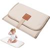 Generic Fasciatoio pieghevole - Fasciatoio portatile impermeabile con cuscino | Fasciatoio compatto e confortevole, fasciatoio per borsa pannolini, fasciatoio per viaggi e gite