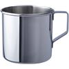 BasicNature Zebra tazza in acciaio inox lucido da 0,5 l,