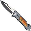 Haller Rescue Taschenmeser coltello tascabile, grigio/arancio,