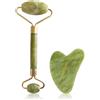 PALSAR7 Massage Roller and Guasha Green Xiuyan Jade