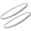 FESTFENDS 2pezzi Ruote Ricambio Carrozzina Pu 20x1-3/8 Pollici