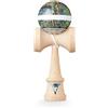 WiSEED Giappone NUOVO KROM NOIA 5 Kendama Faggio Adesivo Trasparente Mini...