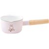 Fuji Horo Giappone NUOVO Fuji Horo Miffy Pastel Milk Pan 12 cm vaso smaltato rosa