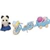 Epoca Set bambola e mobili Sylvanian Families Lun Cycling Panda Girl DF-17 nuovo