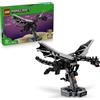 LEGO Minecraft Drago dell'End - Giocattolo Interattivo con Ali Mobili e Supporto