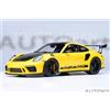 AUTOart Porsche 911 991.2 GT3 RS Weissach Confezione Giallo/Nero Carbonio 781...