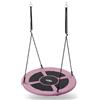 Nils Extreme Altalena da bambina rotonda da 100 cm, rosa pink
