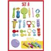 CREA MANIA FIRST MODELLING SET - Set di Modellazione Creativa con Accessori Assortiti per Bambini dai 3 Anni - CREA MANIA