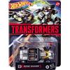 Transformers x hot wheels - bone shaker - collezionabile hasbro