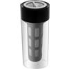 Generic Macchina per caffè freddo, resistente al calore, brocca in vetro borosilicato per infusione fredda, pentola rimovibile per caffè freddo, macchina da caffè portatile di grande capacità per tè caldo, tè