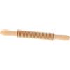VINTORKY Spaghetti Pasta Maker in Legno, Rullo per Pasta Manico | Mattarello di Legno Rigato, Rullo per Tagliare Pasta e Noodle Lattice Cutter per Tagliatelle